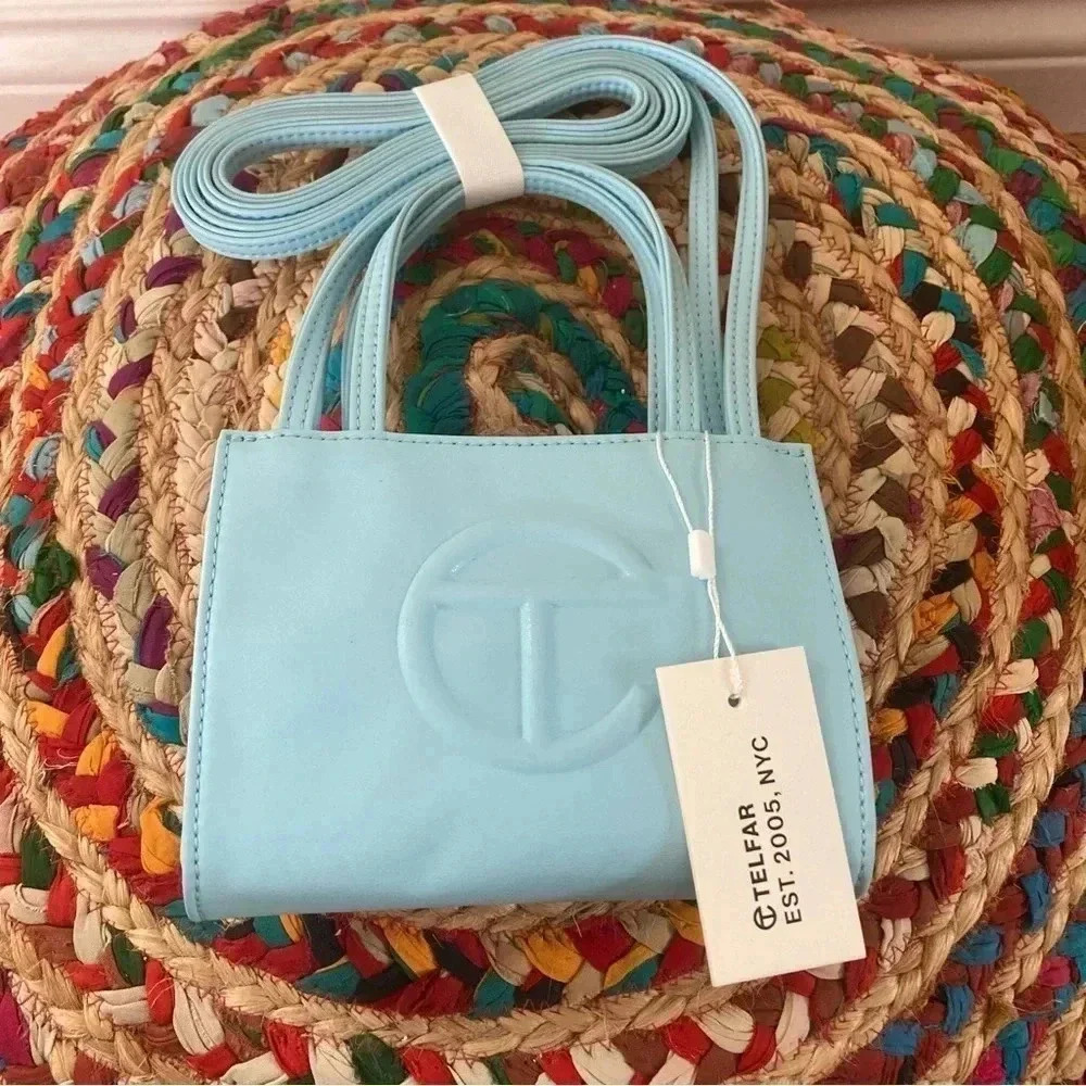 NWT Telfar small bag in  blue